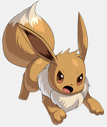 Attacking eevee